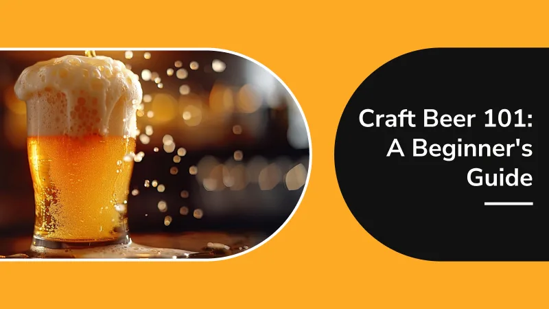 Craft Beer 101: A Beginner's Guide