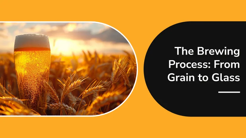 The Brewing Process: From Grain to Glass